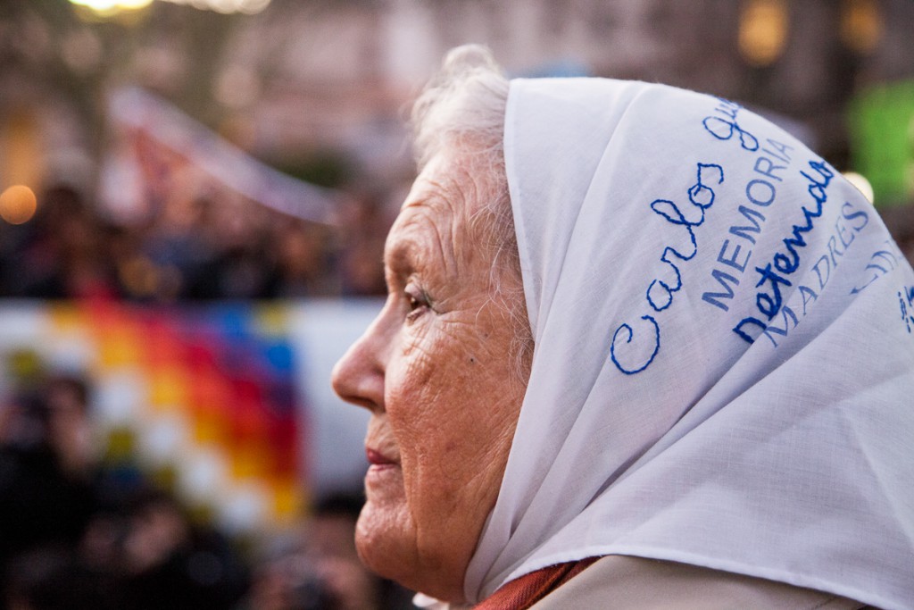 Caravana en apoyo al acampe Qopiwini