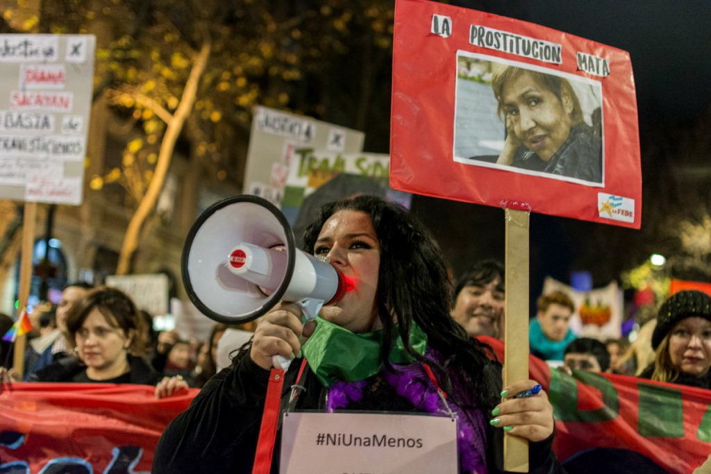 Florencia Guimaraes: “Nuestro colectivo sufre un verdadero travesticidio social” marcha contra los travesticidios_3