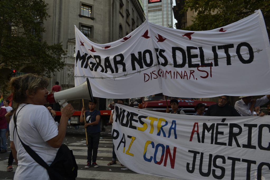#ParoMigrante. “Rompemos fronteras, América es nuestra” _DSC0526