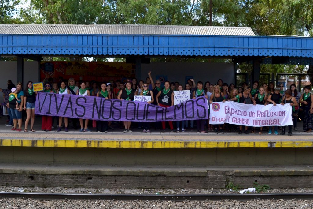 #Trenazo: la caravana feminista que agitó el conurbano DSC_3614