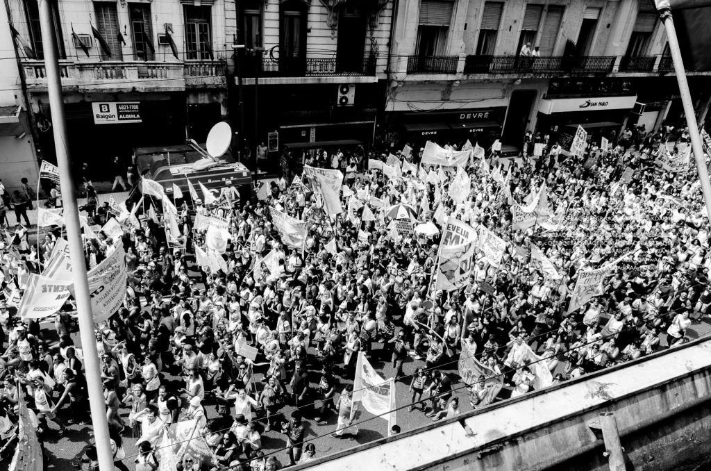 Paro docente Juan Bordas 1