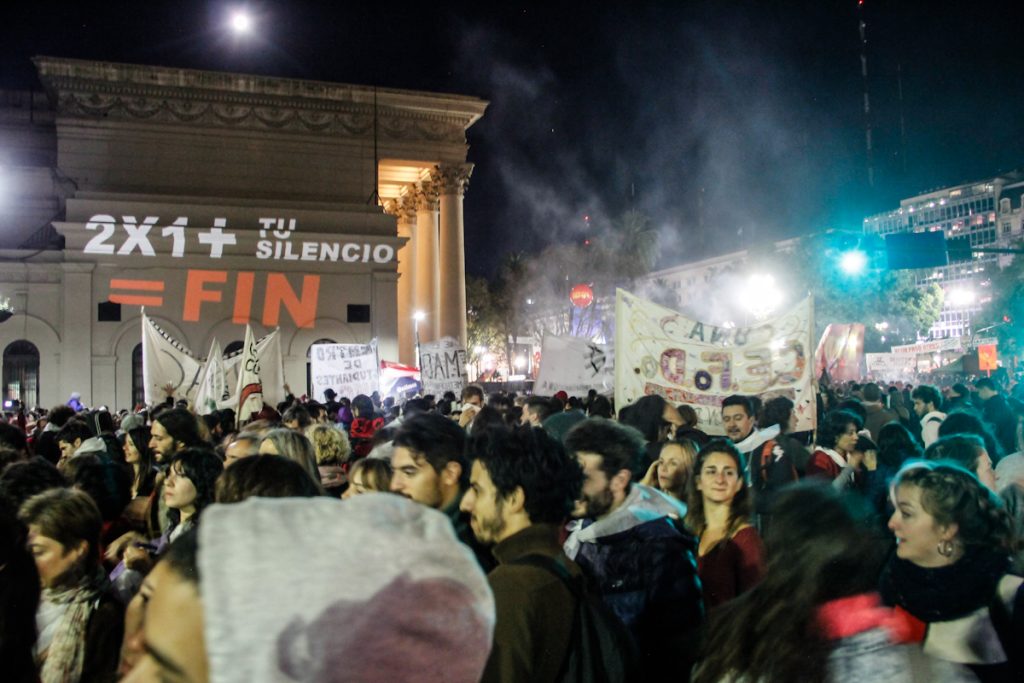 Cambiemos, entre el ajuste económico y la batalla cultural No al 2X1 Buenos Aires - Argentina. Foto: Milangela Galea
