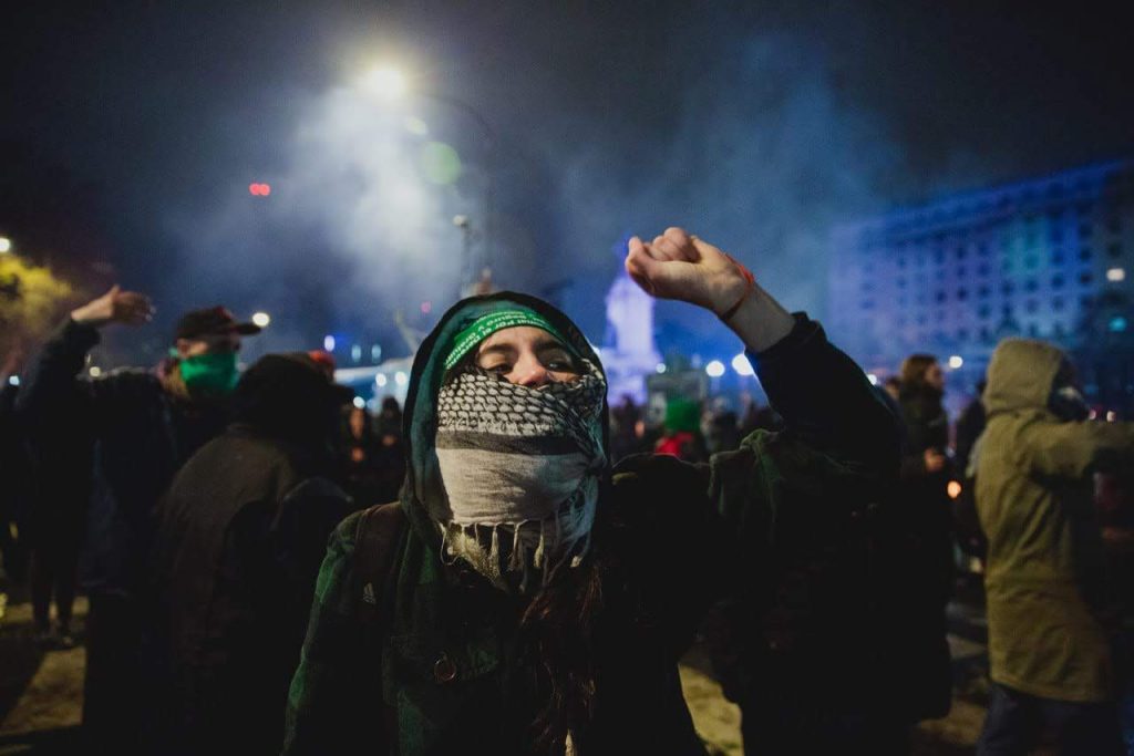 La lucha por el aborto legal: de la esperanza a la violencia estatal 38758752_1268635996611726_2360632193316814848_o