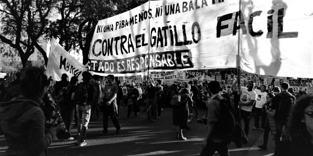 Cuarta Marcha Nacional contra el Gatillo Fácil: colectivizar el dolor 40238470_1288193581322634_8528954946979102720_o