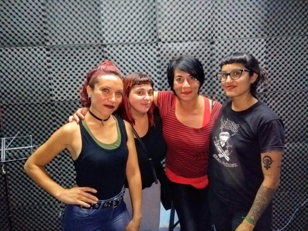 W40: “Un montón de pibas tocan y no se animan por ser mujer” W40. Marisa, Alejandra, Zulma y Rosario