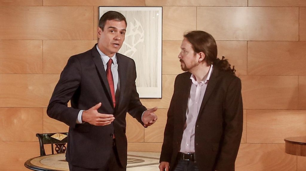 El laberinto postelectoral en España pedro-sanchez-pablo-iglesias-knWH--1248x698@abc