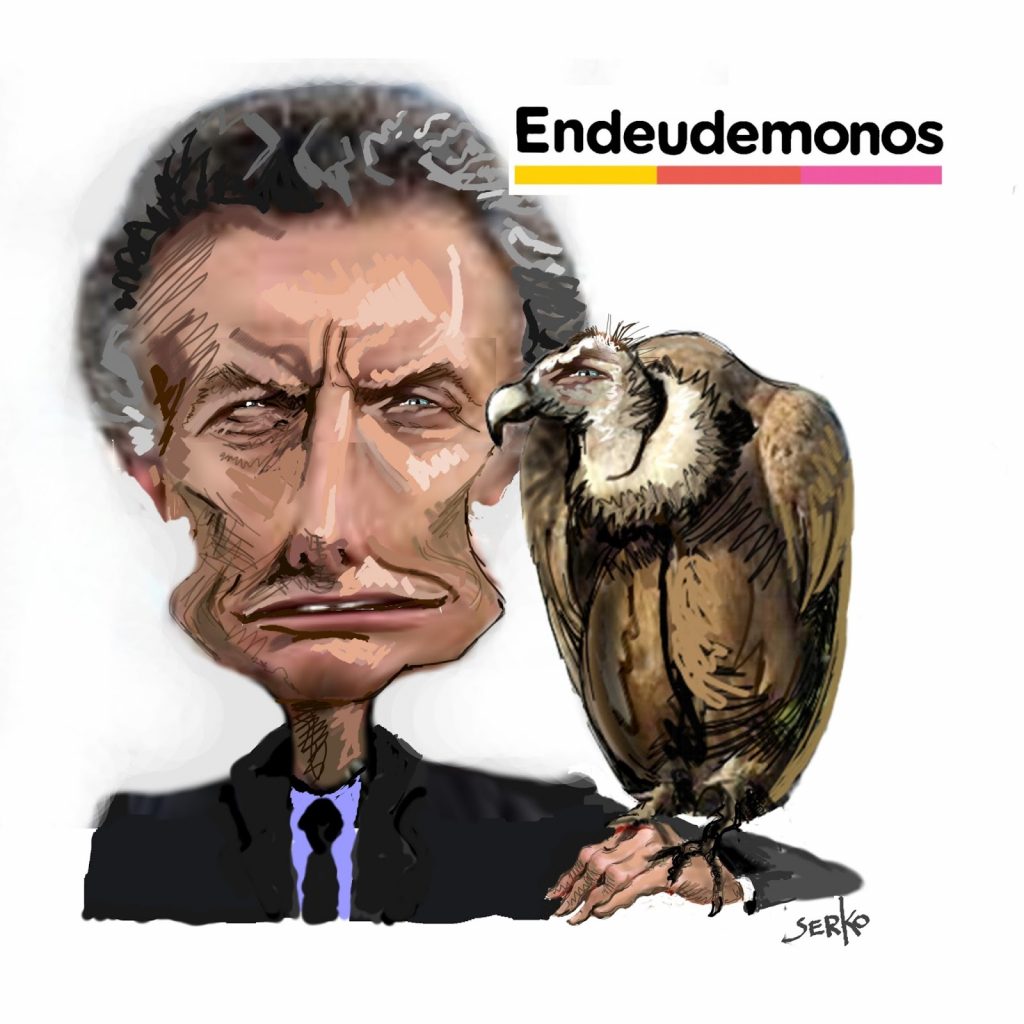 Confesión de una obviedad: la reestructuración de la deuda Macri-con-buitre_Serko