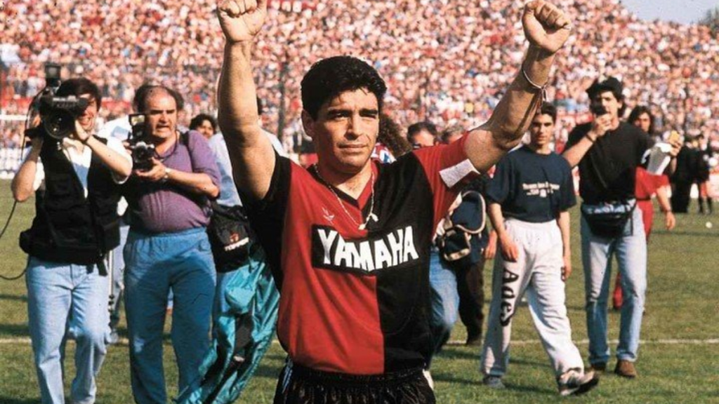 Avellaneda: Maradona, Darío y Maxi, y el primer campeonato de mi hija maradona nob