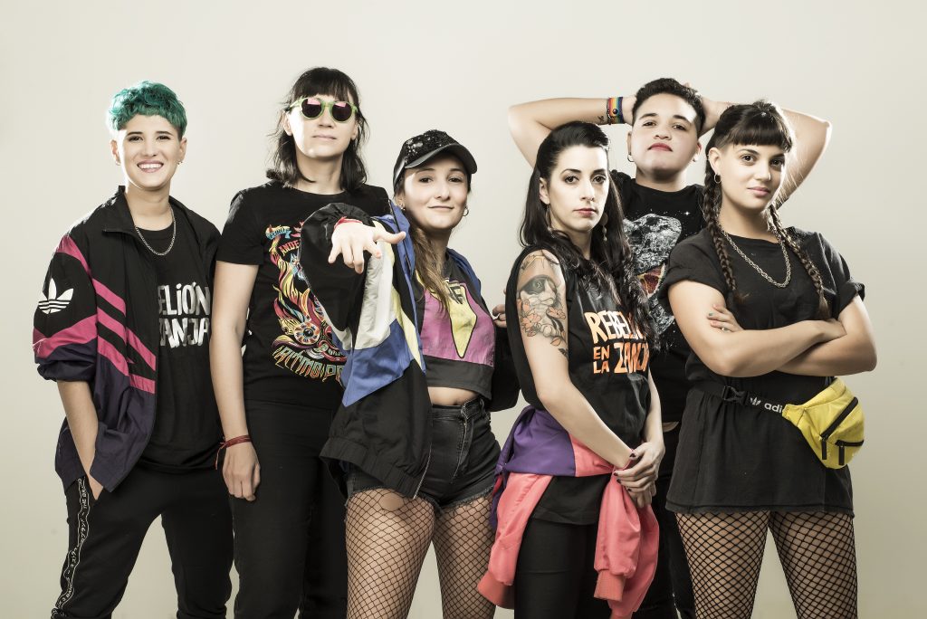“La militancia y el arte van de la mano, creemos que Rebelión es eso: una banda que con sus letras y su música dice lo que piensa” Foto RELZ