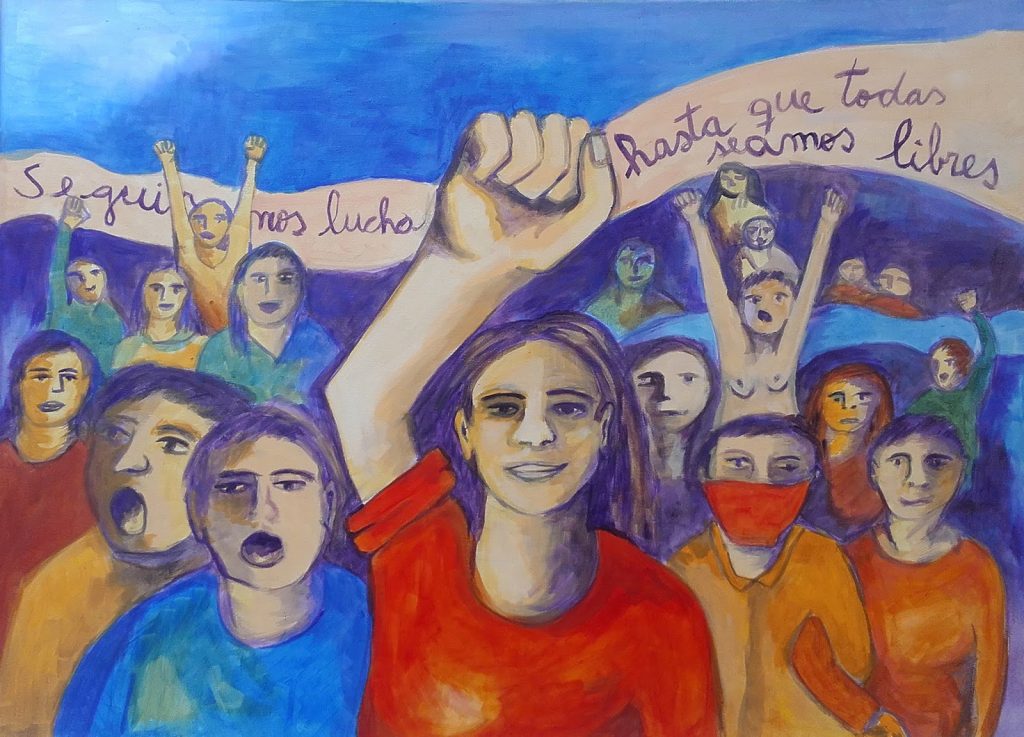 Gráfica Política: el lado luminoso de la lucha cotidiana sin_las mujeres gráfica Política