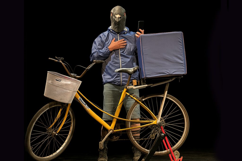 Nosotros (el remate final). Una obra sobre sueños y algoritmos nosotros paloma bici